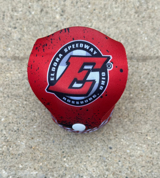Eldora Speedway Red Fliptop Coozie