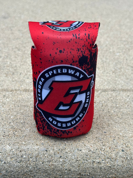 Eldora Speedway Red Fliptop Coozie
