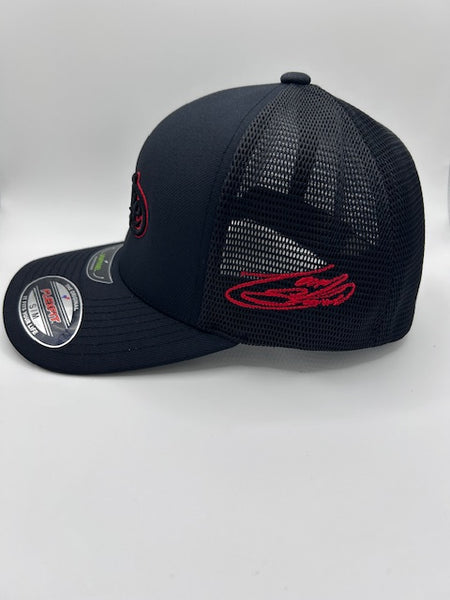 Red Smoke Puff FlexFit