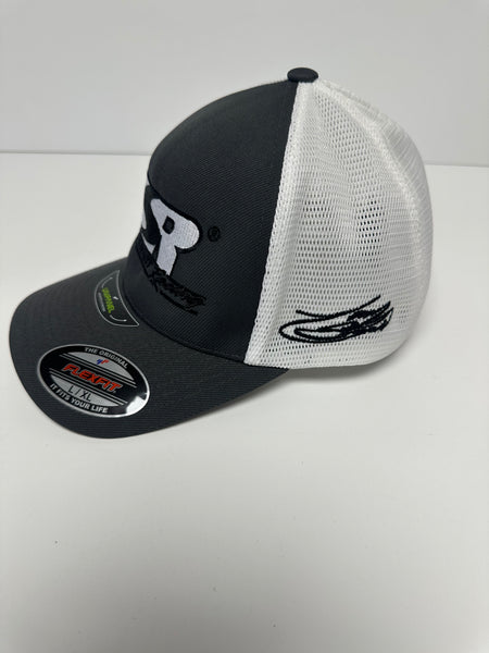 TSR Silver & White FlexFit