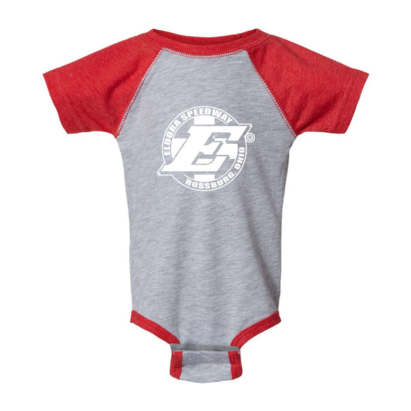 Eldora Speedway Baseball Onesies