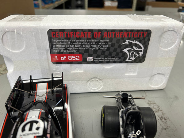 1:24 2022 Matt Hagan Funny Car Diecast