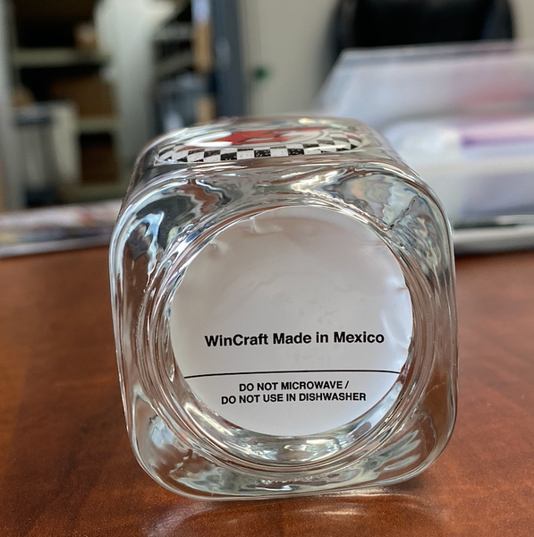 Eldora Speedway Checkered Flag Shotglass