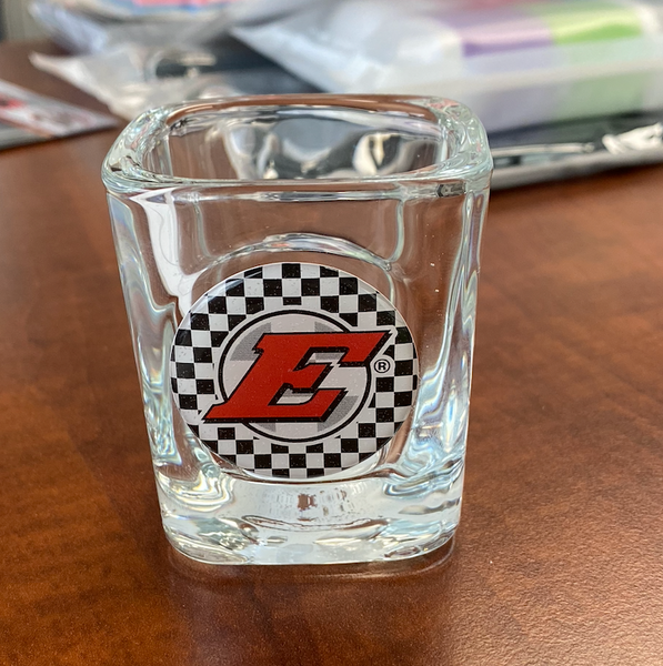 Eldora Speedway Checkered Flag Shotglass