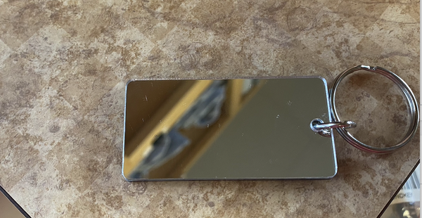 Eldora Striped Keychain